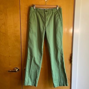 EUC Boys Tommy Hilfiger Green Pants Size 18